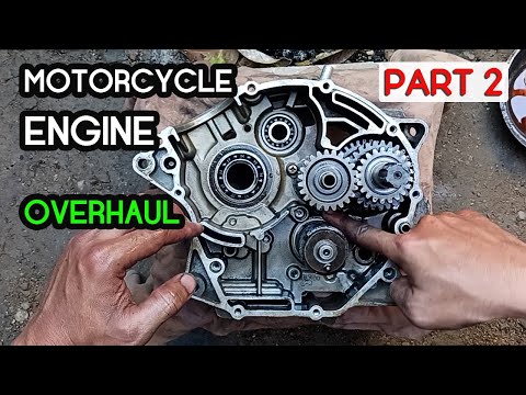 Motorcycle Engine Overhauling PART 2 - Disassemble Dismantle - Yamaha STX 125 Overhaul #motorcycle
