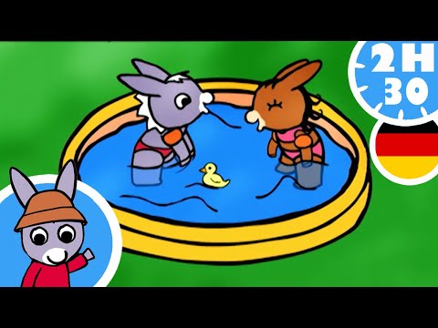 🌞 Trotro spielt im aufblasbaren Pool! 🌞 | Kompilation HD