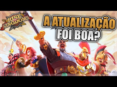 NOVOS ACESSÓRIOS LENDÁRIOS | MODIFICAÇÃO NA TECH DE CRISTAL E DO KVK - RISE OF KINGDOMS