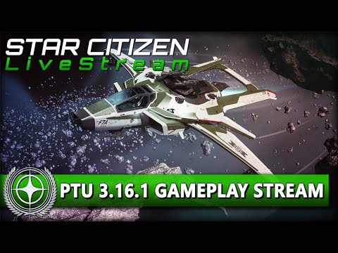 🔴 3.16.1 PTU | HOVER QUAD TESTS | F8 LIGHTNING & HORNET F7A KLAUEN | STAR CITIZEN 3.16.1 STREAM