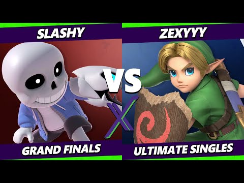 S@X 544 GRAND FINALS - SLASHY (Mii Brawler) Vs. Zexyyy (Young Link) Smash Ultimate - SSBU