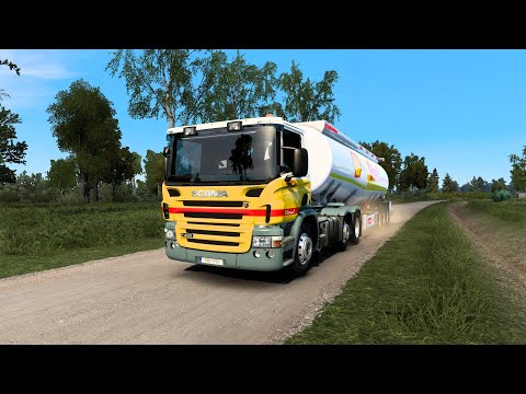 ETS2 Scania P Shell Gothenburg (S)-Tartu (EST)