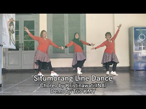 Situmorang Line Dance | Choreo by Kristinawati(INA) | Demo by Trio KMY