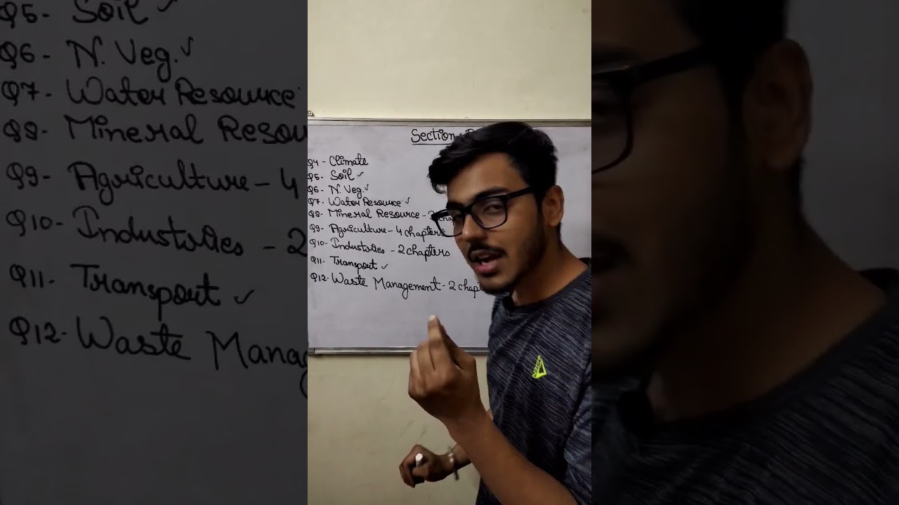 Geography class 10 ICSE ||  Most preferable chapter