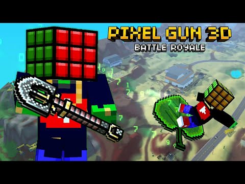 Cubic Hat FURY WIN Pixel Gun 3D BATTLE ROYALE - YouTube