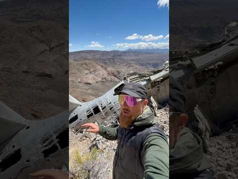 A USAF plane crash in Death Valley