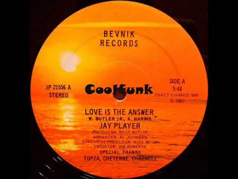 Jay Player - Love Is The Answer (12" Modern-Soul 1982)