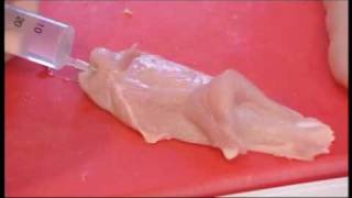 How chicken breast plus water equals value