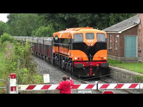 Retro 071 on Tara Mines train on the Navan Branch - 12/08/2021