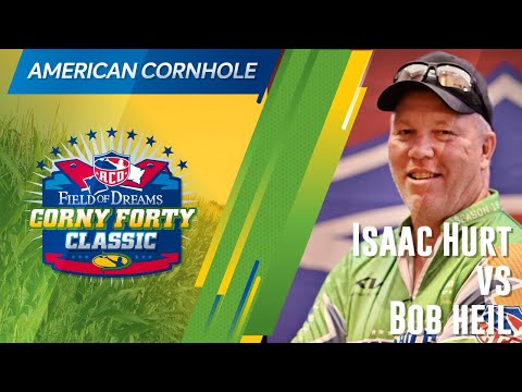Issac Hurt vs Bob Heil - Round 1 - ACO CornyForty Classic - Field of Dreams