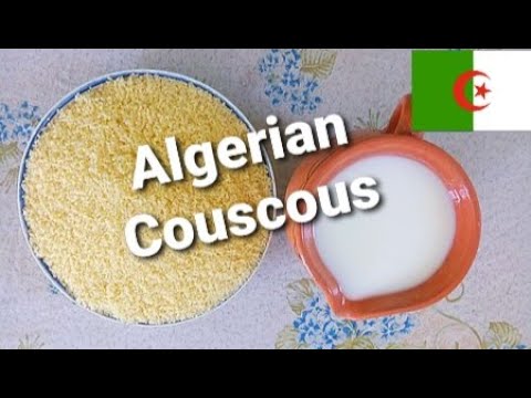Algerian Steamed Couscous