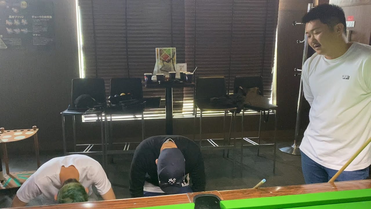 ビリヤード本気で勝負した後その後千葉栄町の風○街ぶらついたった