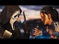 Mortal Kombat 1 Ghostface VS Kitana
