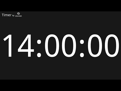 14 Hour Countdown Timer