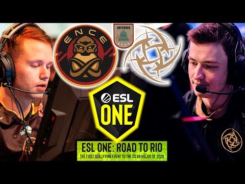 🇫🇮 ENCE vs 🇸🇪 NiP BEST MOMENTS - Inferno - ESL One: Road to Rio 2020