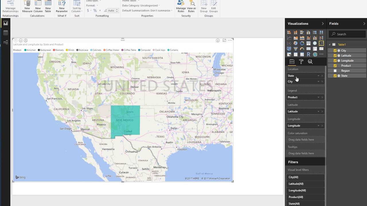 Filled map is not working