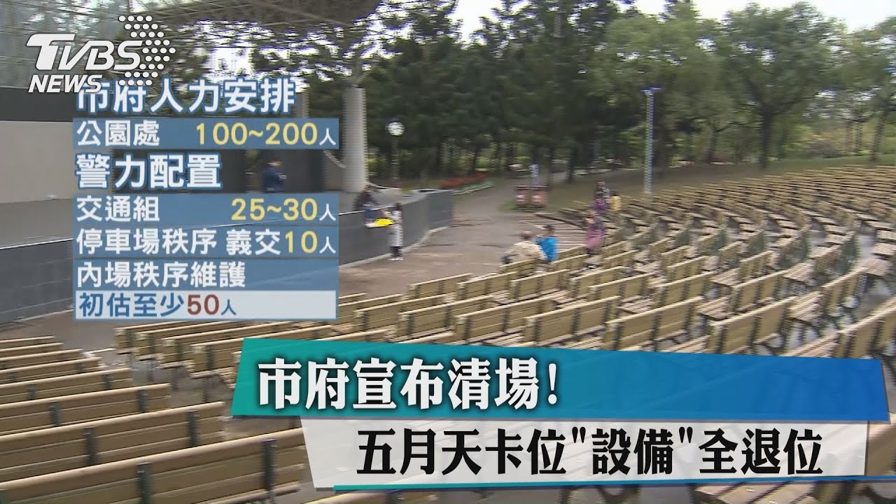 五月天3/29開唱! 北市備戰增警力、公車
