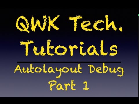Autolayout Debugging Part 1