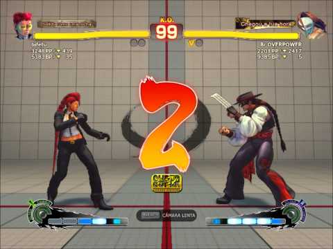 Bifetu (Viper) vs OVERPOWER (Claw) - SSF4AE PC