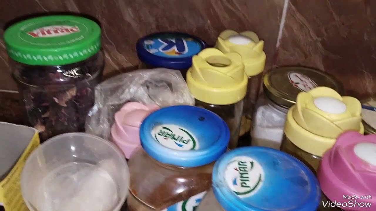 #فضلت_سهرانه_طول_الليل_بنضف_فى_دولاب_التوابل_بجد__مبسوطه_اوى_اوى_ان_عملته