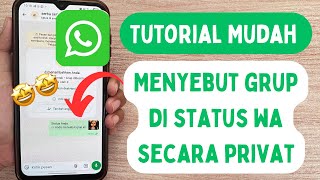 Download lagu How to Mention a Group in a Private WA Status mp3 Download lagu How to Mention a Group in a Private WA Status mp3