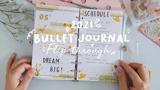 2021 Bullet Journal Flipthrough