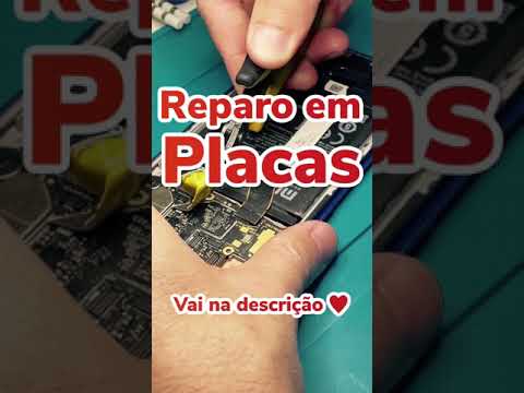Reparo em Placas! Quer aprender a Consertar Celular? Vai na Descrição ❤️