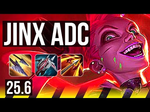 JINX & Braum vs XAYAH & Rakan (ADC) | Comeback, Quadra, 53k DMG | NA Master | 25.6