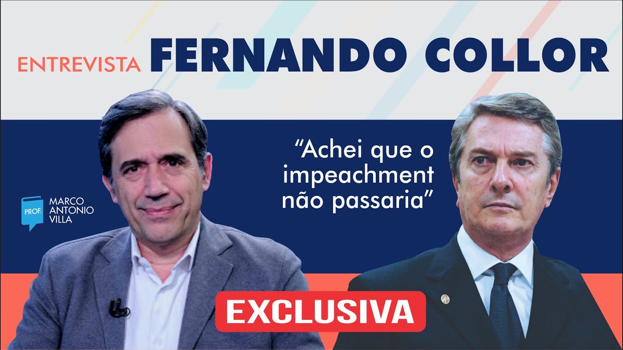 Fernando Collor: “Achei que o impeachment não passaria.”