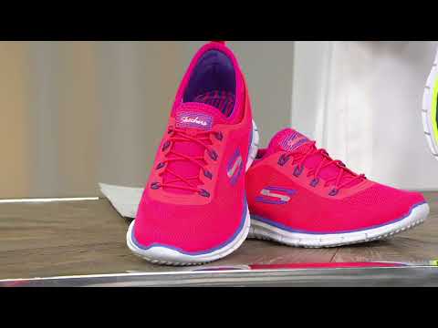 Skechers Bungee Slip-on Sneakers - Zen on QVC