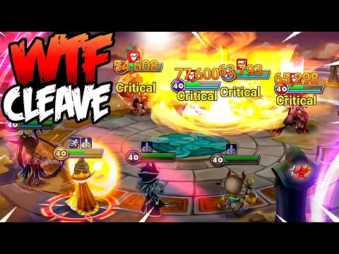 WTF 300 IQ CLEAVE with 0 SPEED TIANA in Summoners War