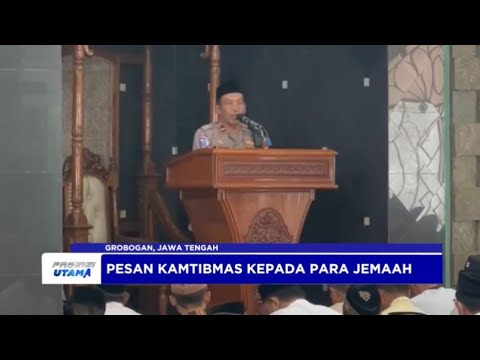 SATLANTAS POLRES GROBOGAN IMBAU WARGA TERTIB BERLALULINTAS