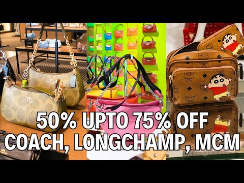 COACH, MCM, AND LONGCHAMP BAG SALE AT 50% UP TO 75% OFF - RINKU PREMIUM OUTLET OSAKA
