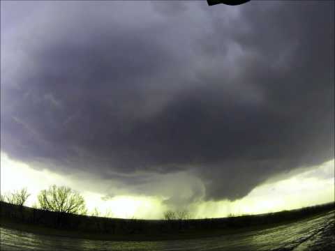Storms North of Amarillo, 04/11/2012 Timelapse