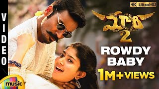 Rowdy Baby Full Video Song 4K  Maari 2 Telugu Movi