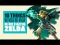 10 Things We Wish We Knew Before Starting The Legend of Zelda Tears of the Kingdom - TOTK gameplay