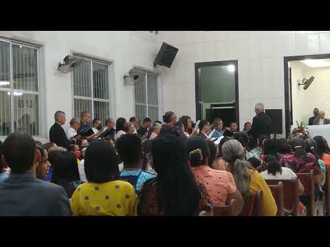coral abençoado da igreja assembléia de Deus em Igarassu centro