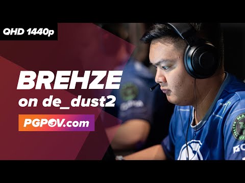 [CSGO POV] Brehze (Evil Geniuses) vs 5POWER / 32-17 / de_dust2 // Player Settings in desc.