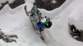 preview picture of video 'Early Season Edit (Backcountry Snowmobiling)'