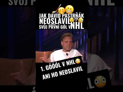 První gól😅 #davidpastrnak #7paduhonzydedka #czsk #sranda #humor #nhl #gol #oslava #maminka #cz #sk
