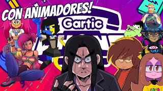 GARTIC PHONE con ANIMADORES! ft.Joel G, HBruna, Emmanomia, Steve, Benek, AronWave, Niceglitch...