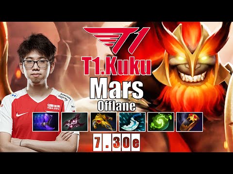 Mars Offlane | T1.Kuku | KUKU INSANE COMBO READY FOR NEW DPC | 7.30e Gameplay Highlights