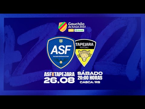 ASF X TAPEJARA - [AO VIVO AZURRA TV] - Gauchão de Futsal Série B - 2023