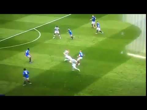 Jozo Simunovic tackle vs  Kenny Miller