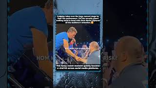 Coldplay Concert Security Guard Accidentally Steals The Spotlight #coldplay #liveconcert