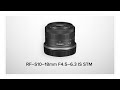Introducing the Canon RF-S10-18mm F4.5-6.3 IS STM Lens with Rudy Winston