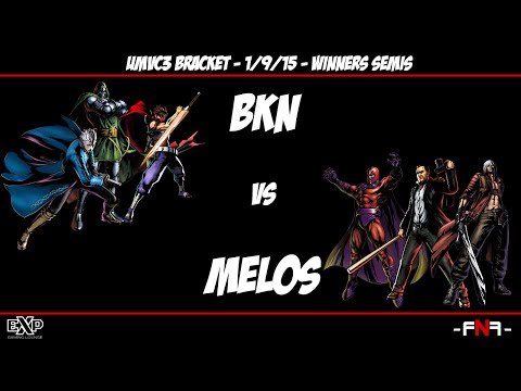 FNF 1-9-15 - UMVC3 - BKN vs. Melos - Winners Semis