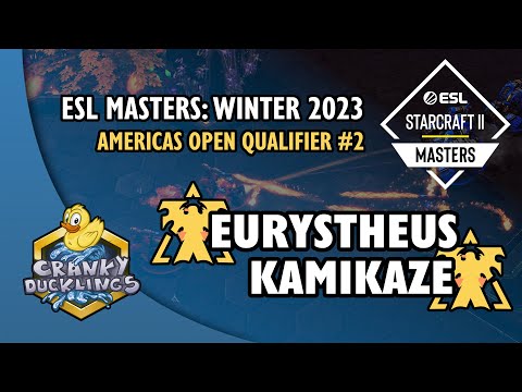 Eurystheus vs Kamikaze - TvT | ESL SC2 Masters Winter 2023 Americas Open Qualifier #2 EPT Tournament
