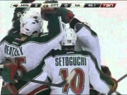 Devin Setoguchi's Goal (October 11 2011)