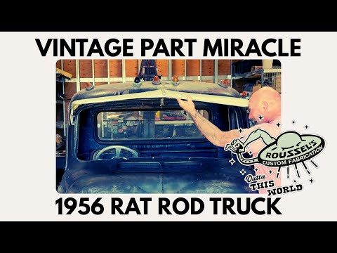 1937 Cadillac Visor on a Rat Rod? It Fits PERFECTLY